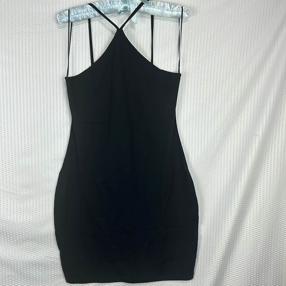 Susana Monaco straps Halter Bodycon dress